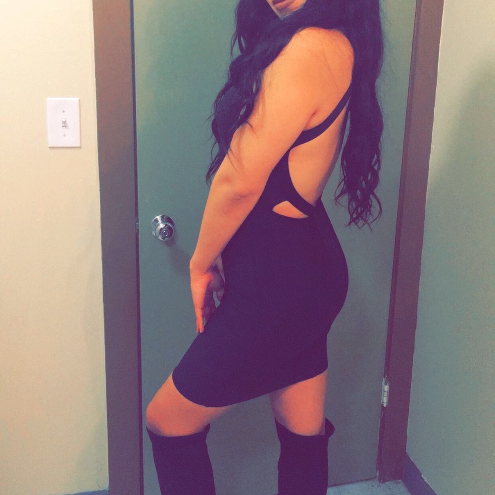 Stella Luce Super Sexy Black Mini Dress